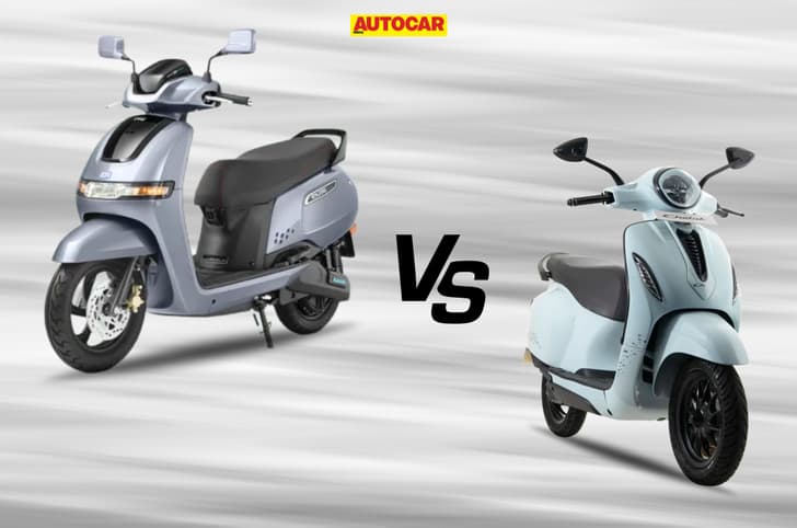 TVS iQube 2.2 vs Bajaj Chetak 3001