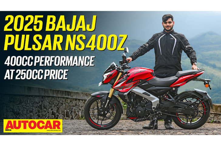 2025 Bajaj Pulsar NS400Z video review