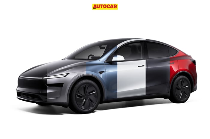 Tesla Model Y colour options for India spec model Tesla Model Y colour options for India spec model