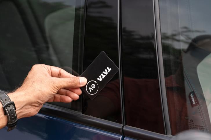 Tata Harrier EV digital key