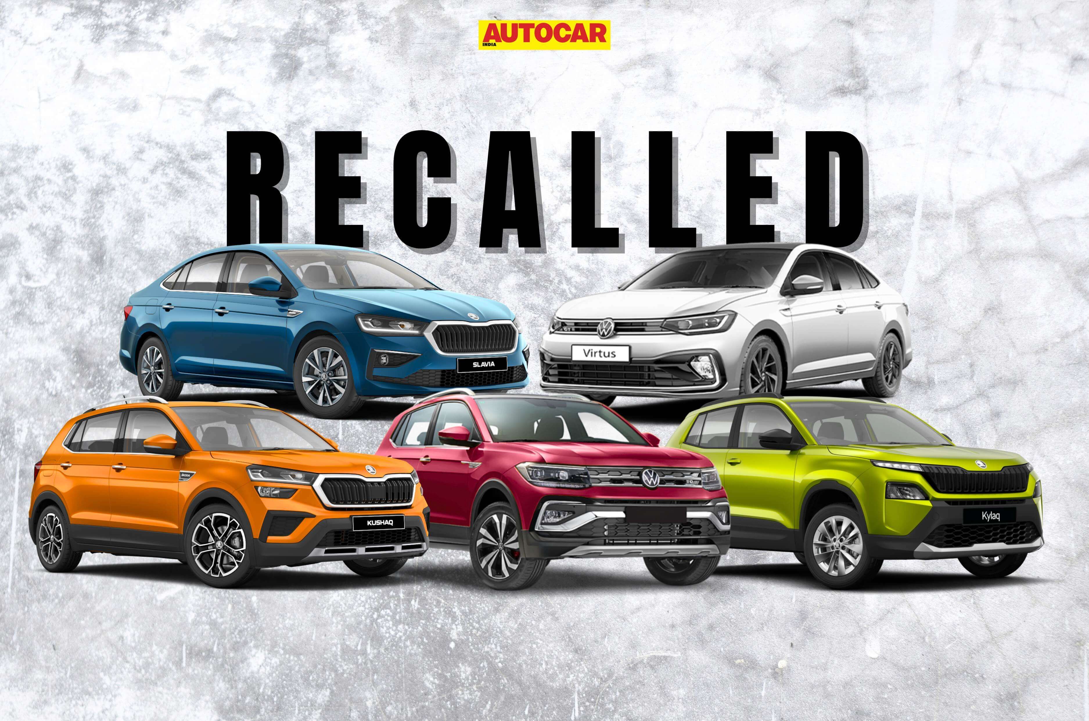 Skoda and Volkswagen cars recalled in India