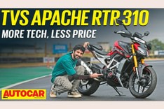 2025 TVS Apache RTR 310 video review