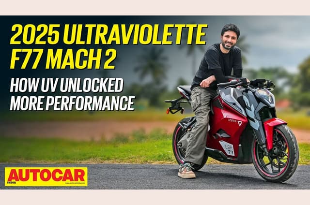 2025 Ultraviolette F77 Mach 2 video review