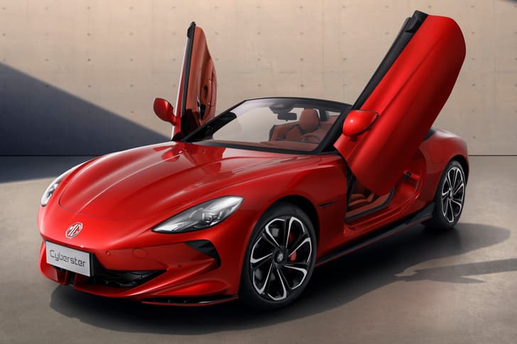 MG Cyberster price starts at Rs 74.99 lakh