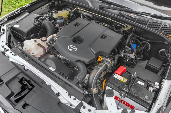 Toyota Fortuner mild hybrid diesel diesel engine