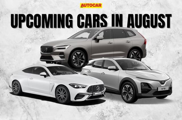 New car launches and reveals in August