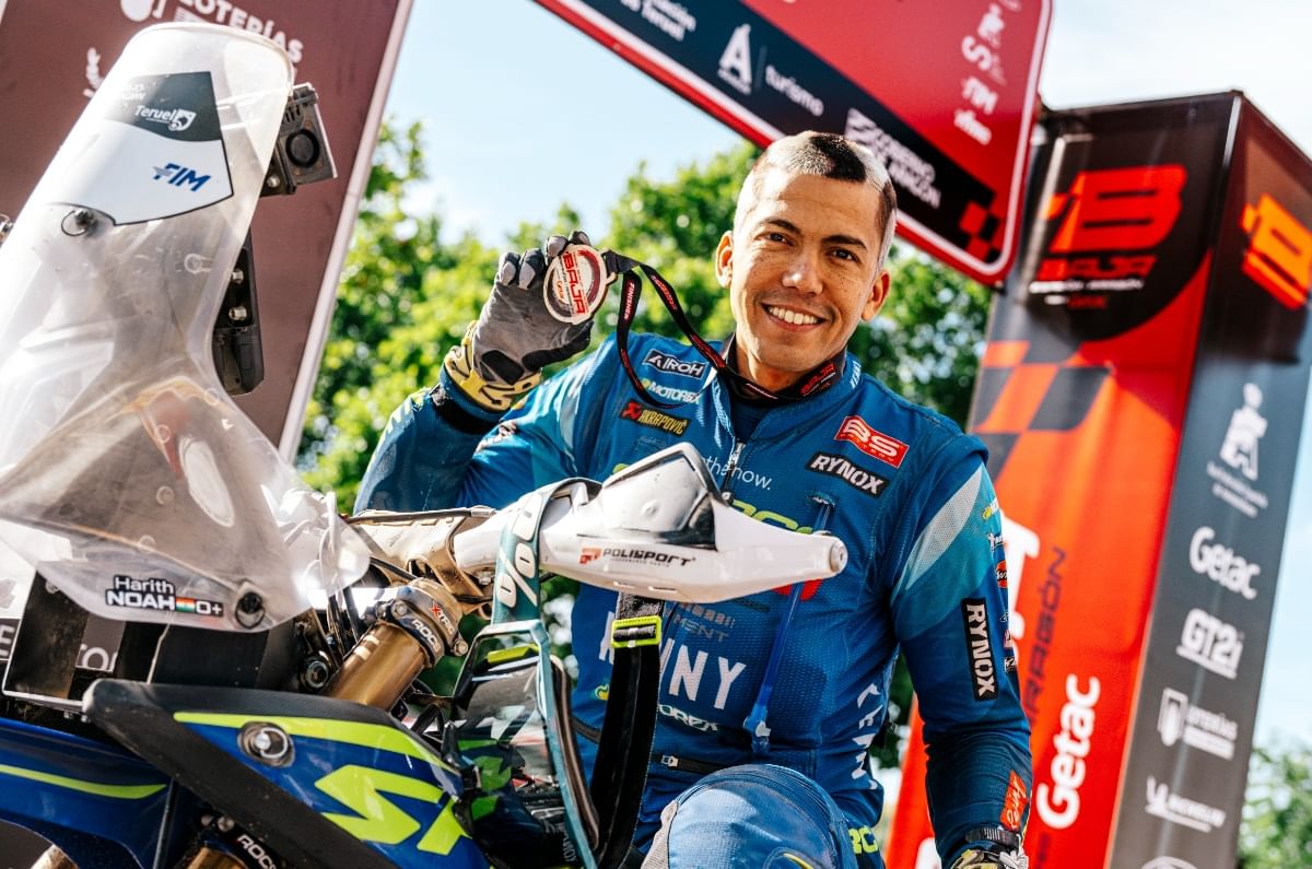 Harith Noah scores top 5 finish at Baja Aragon 2025