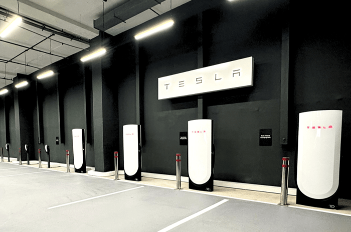 Tesla Superchargers