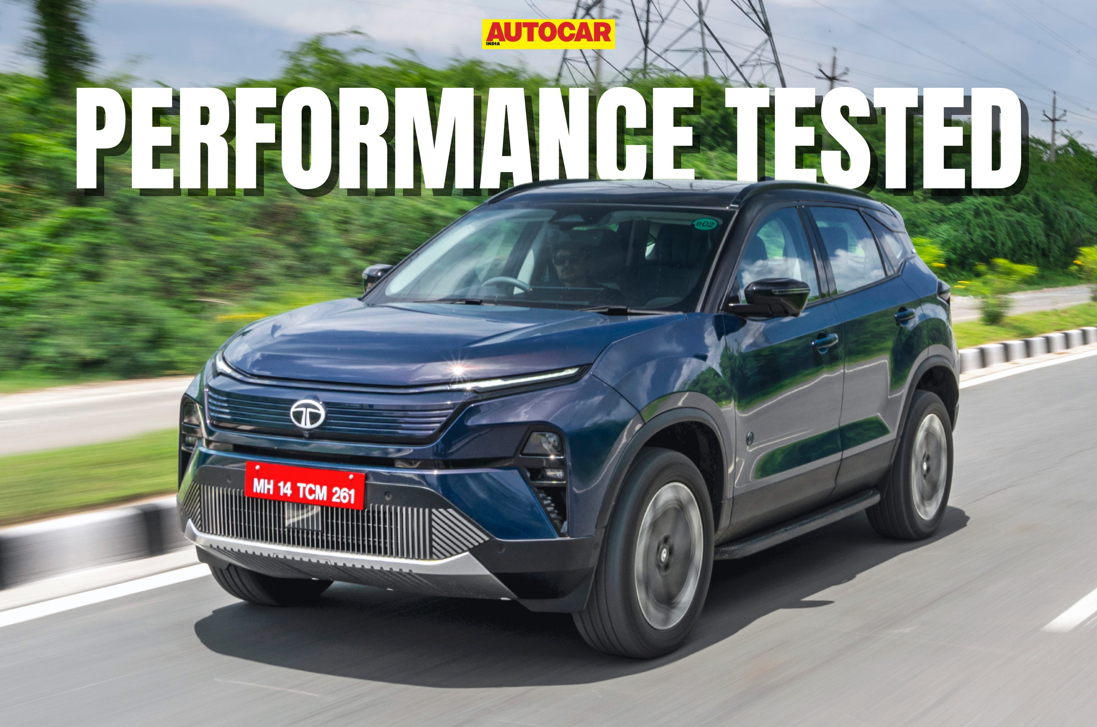 Tata Harrier EV performance tested: 0-100kph, rolling acceleration and braking