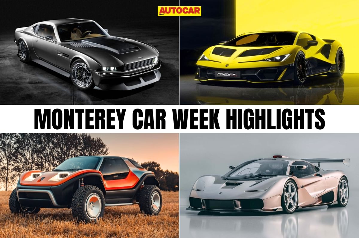 Monterey Car Week highlights