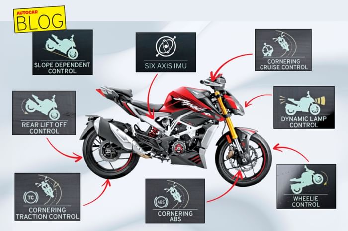 Technology on the TVS Apache RTR 310