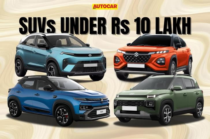 Most affordable SUVs in India under Rs 10 lakh