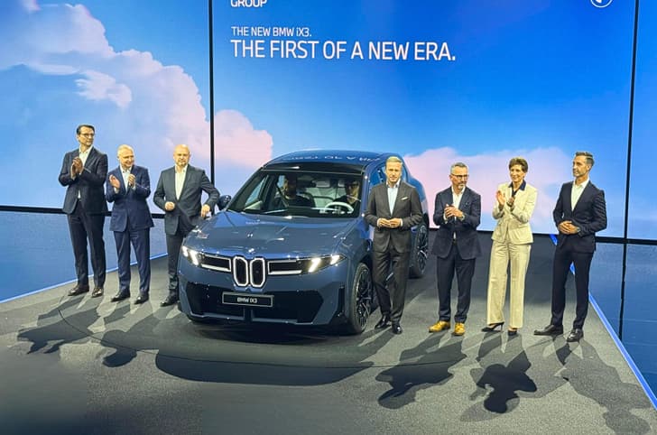 Munich motor show: 2025 BMW iX3 revealed as first Neue Klasse EV