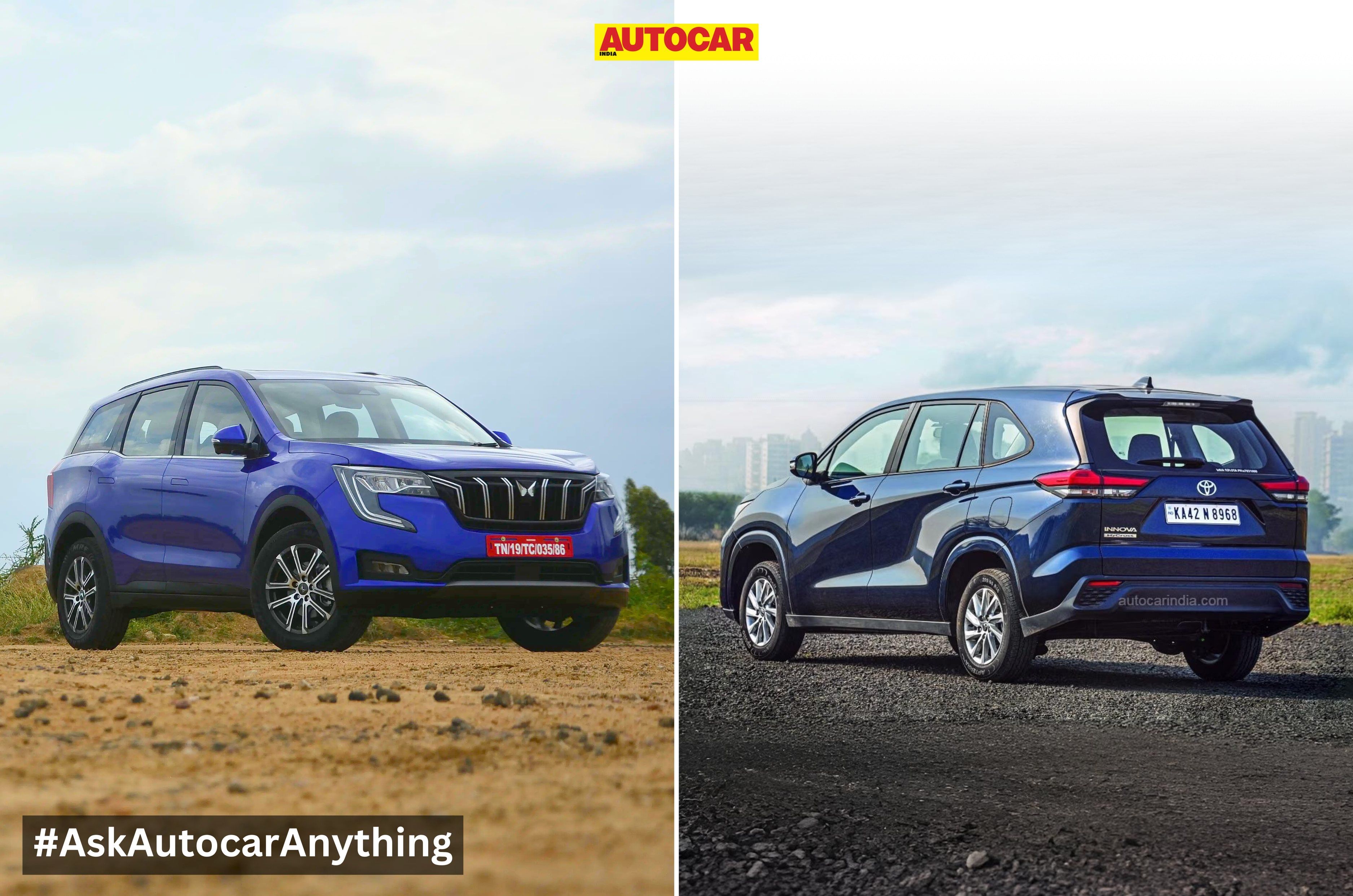 Mahindra XUV700 vs Toyota Innova Hycross