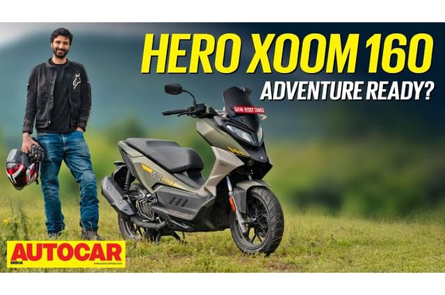 Hero Xoom 160 video review