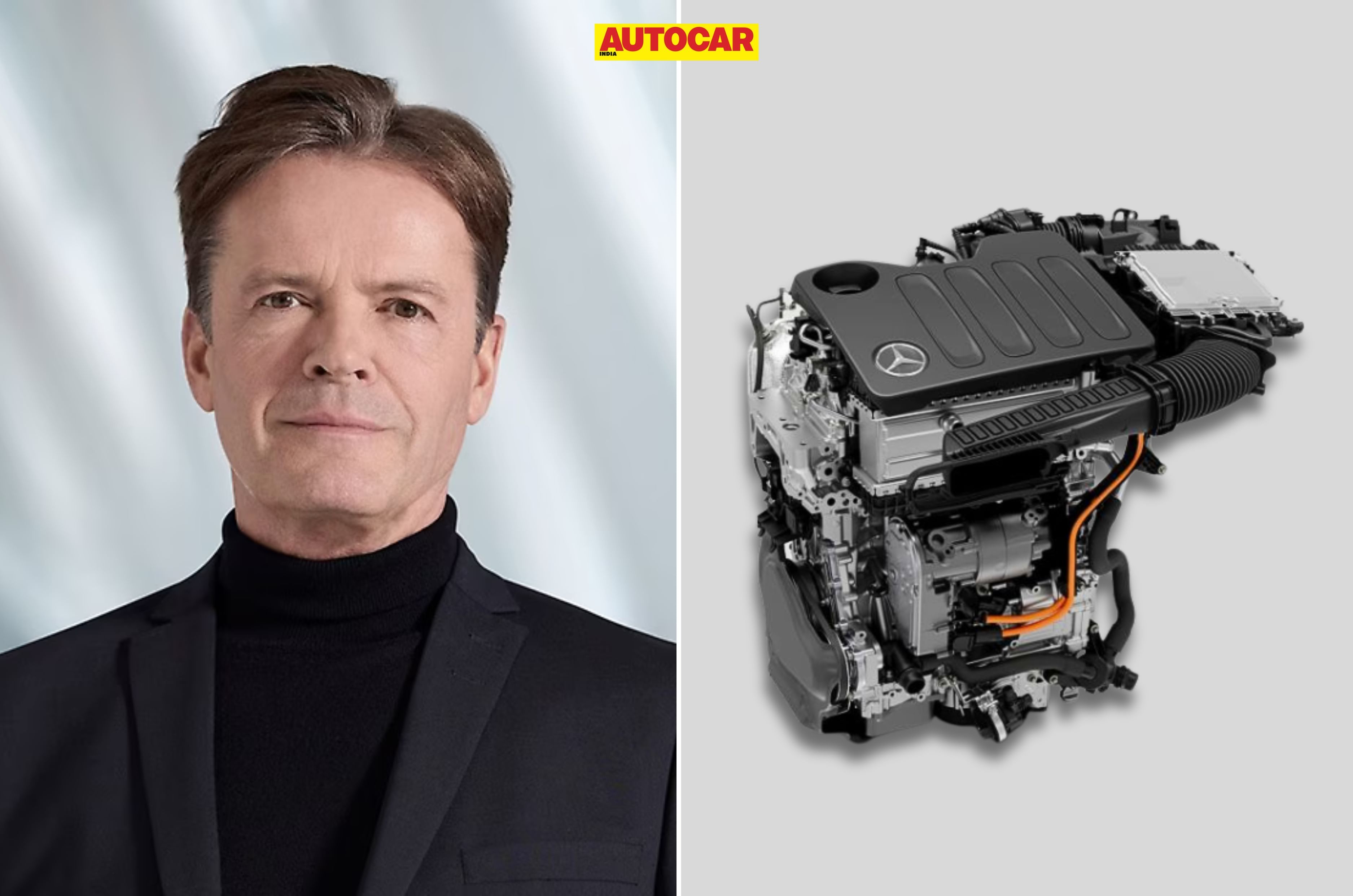 Mercedes-Benz CTO and board member Markus Schaefer emphatically says that Mercedes will not be outsourcing its
combustion engines.