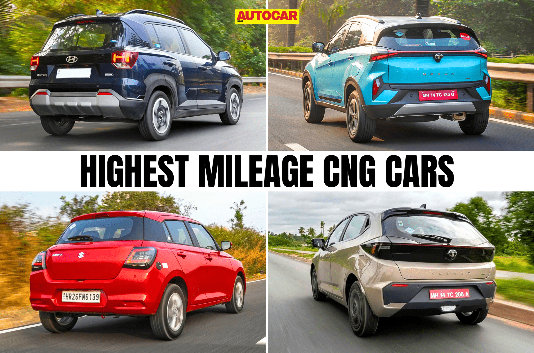 Every CNG car mileage tested by Autocar India