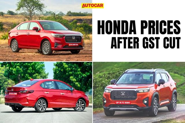 Honda Amaze prices drop by up to Rs 1.2 lakh with new GST...