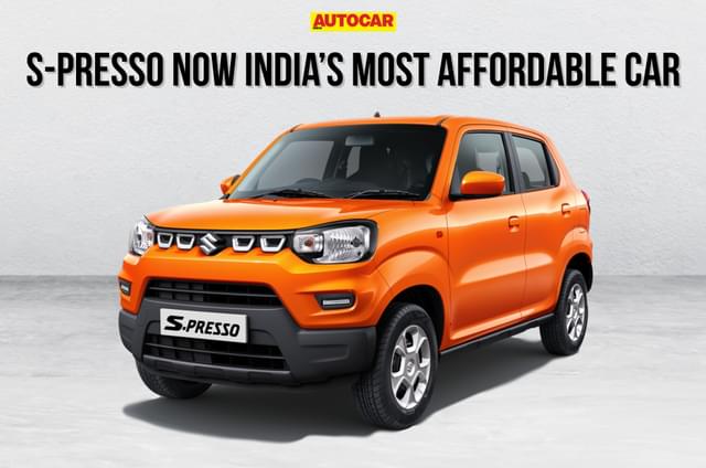 Maruti Suzuki S-Presso is now India&#8217;s cheapest car