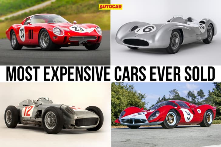 top 10 most expensive cars ever sold in the world at auction