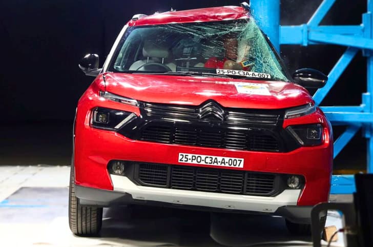 Citroen Aircross secures 5-star Bharat NCAP safety rating