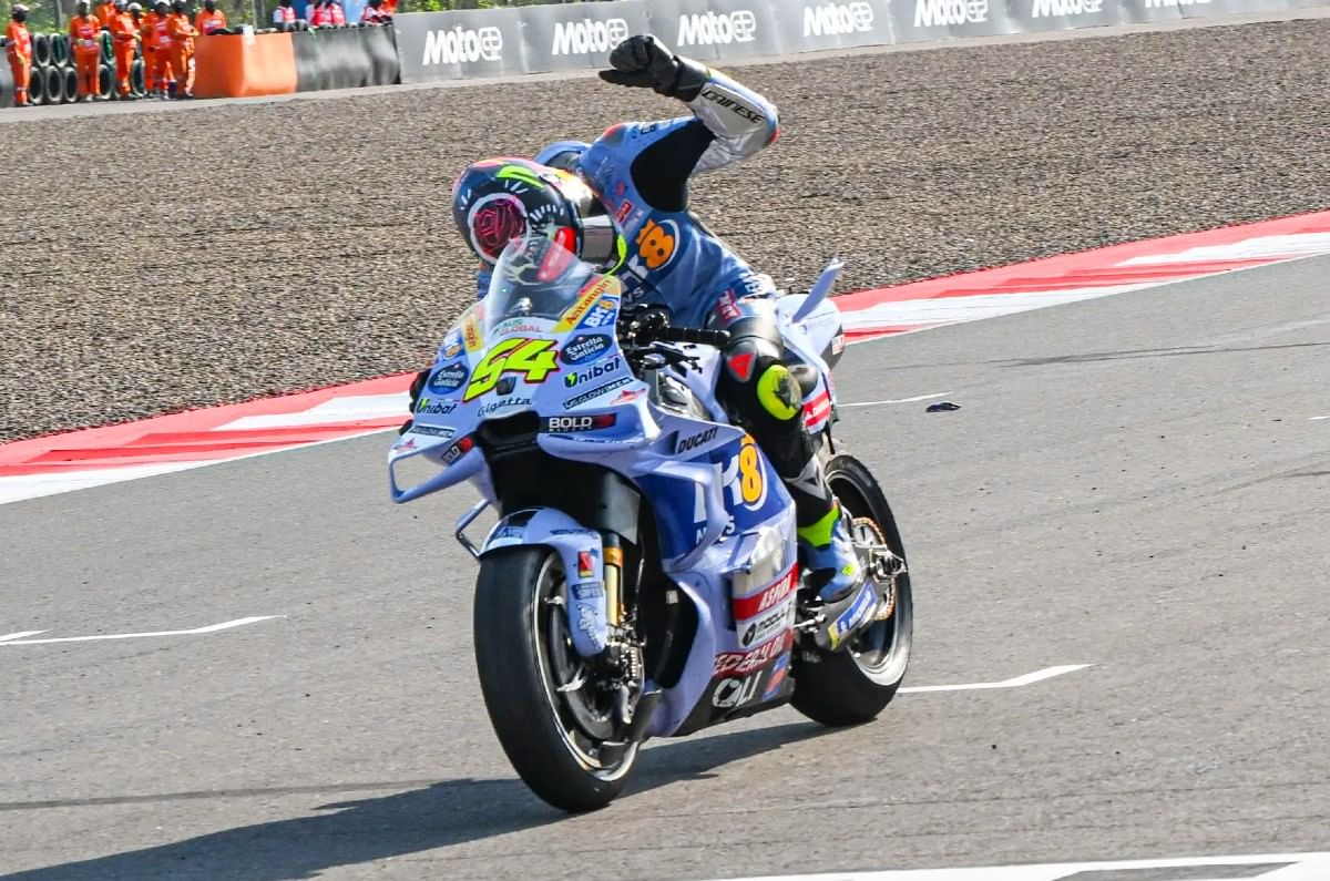 Fermin Aldeguer wins 2025 Indonesia MotoGP race