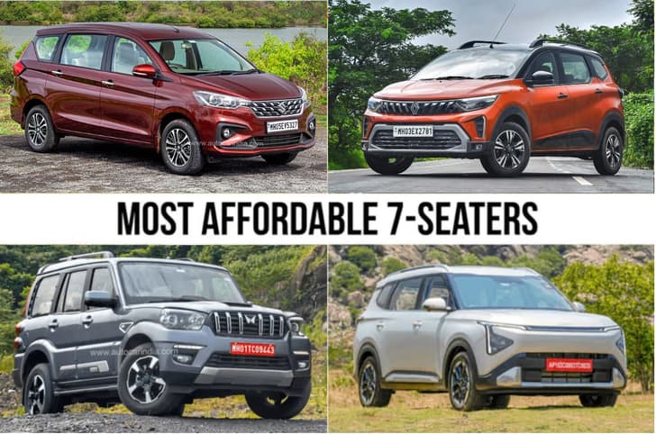 Top 10 cheapest 7 seater cars in India