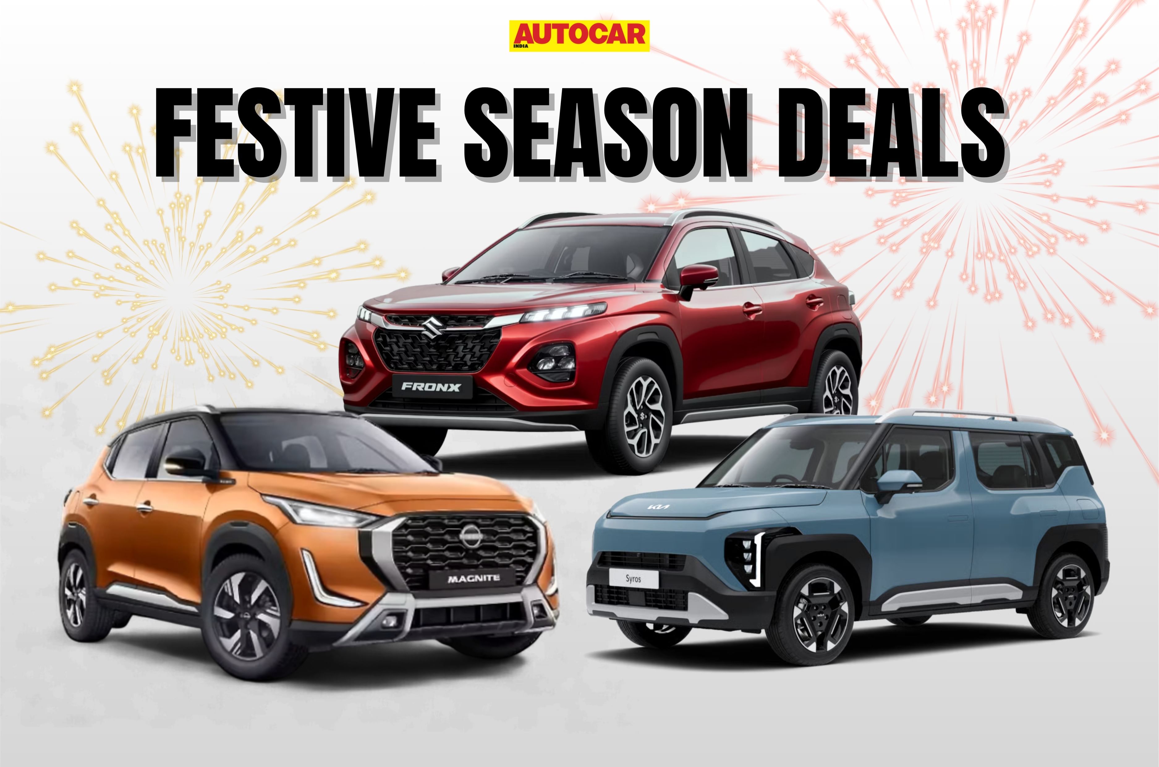 Biggest festive discounts on compact SUVs: up to Rs 1.6 lakh off on Kia Syros