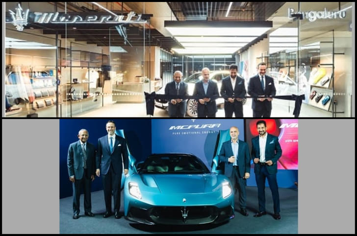 Maserati India&#8217;s third showroom opens in Bengaluru