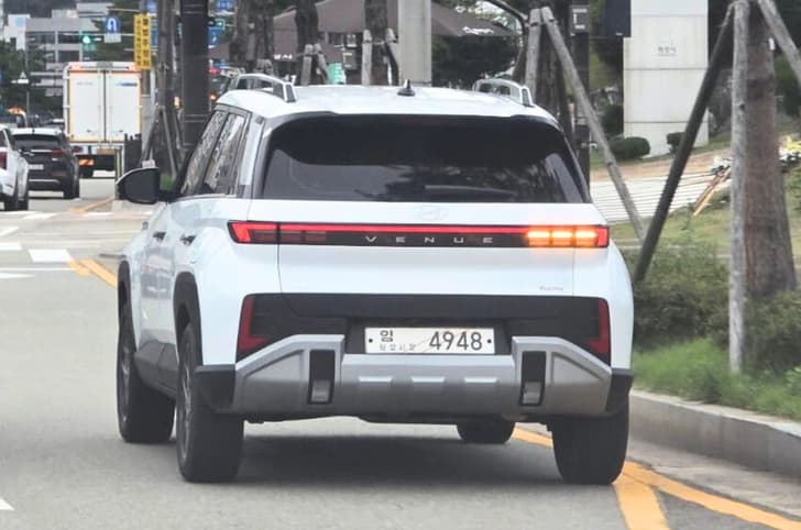 New Hyundai Venue spied undisguised ahead of launch