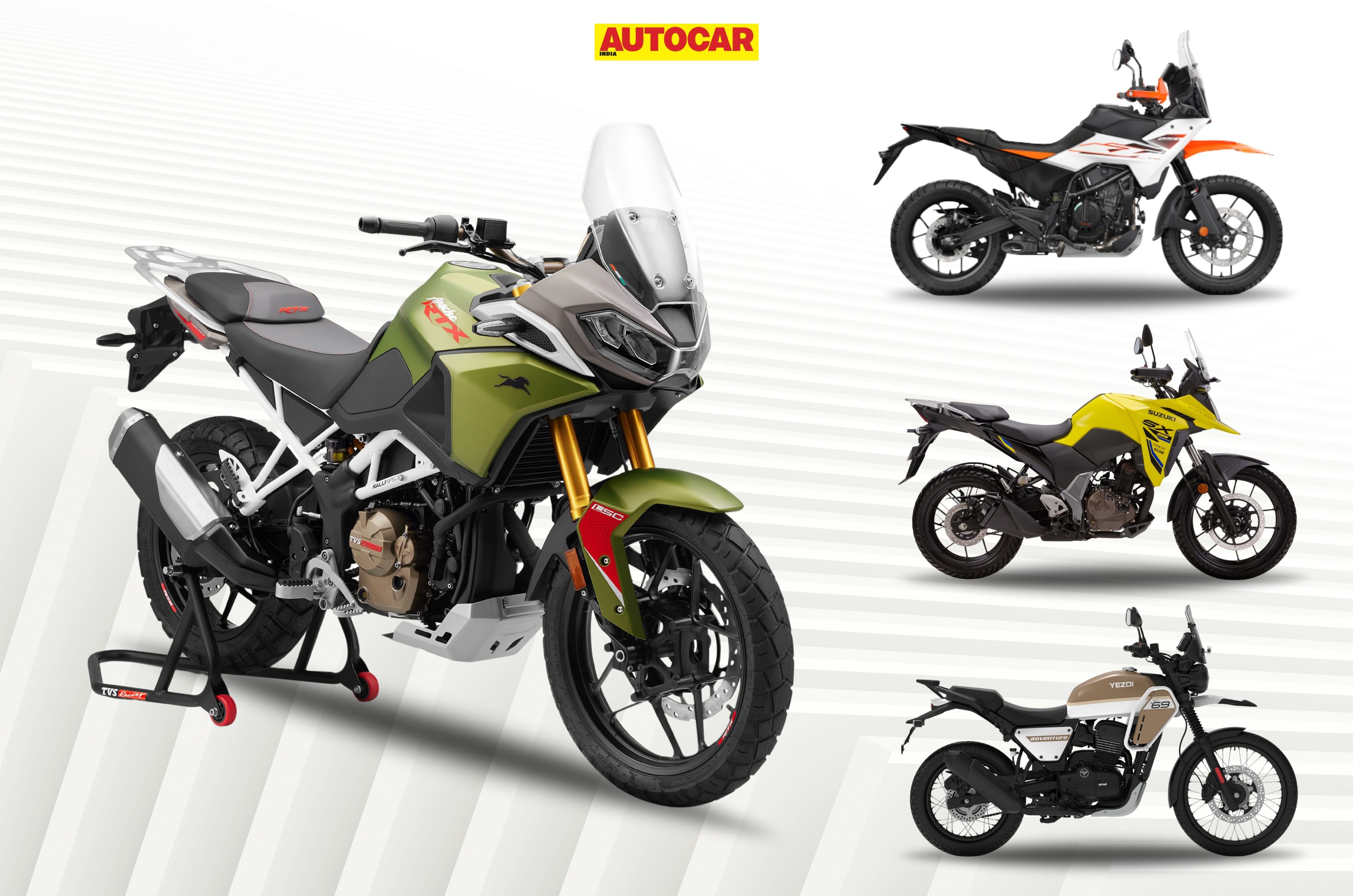 TVS Apache RTX vs rivals: Price and specification comparison