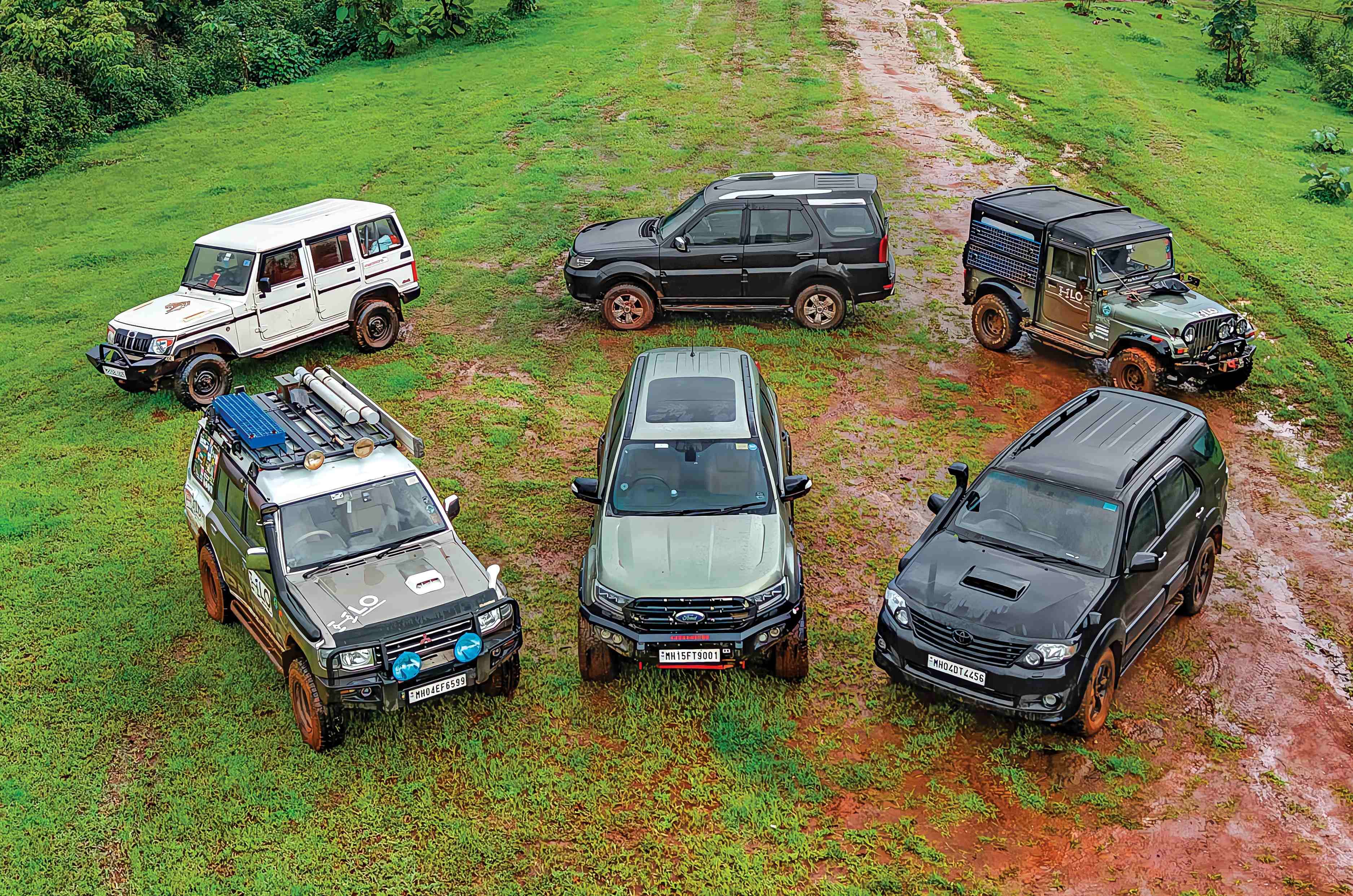 Off roading modern classic SUVs: old school cool
