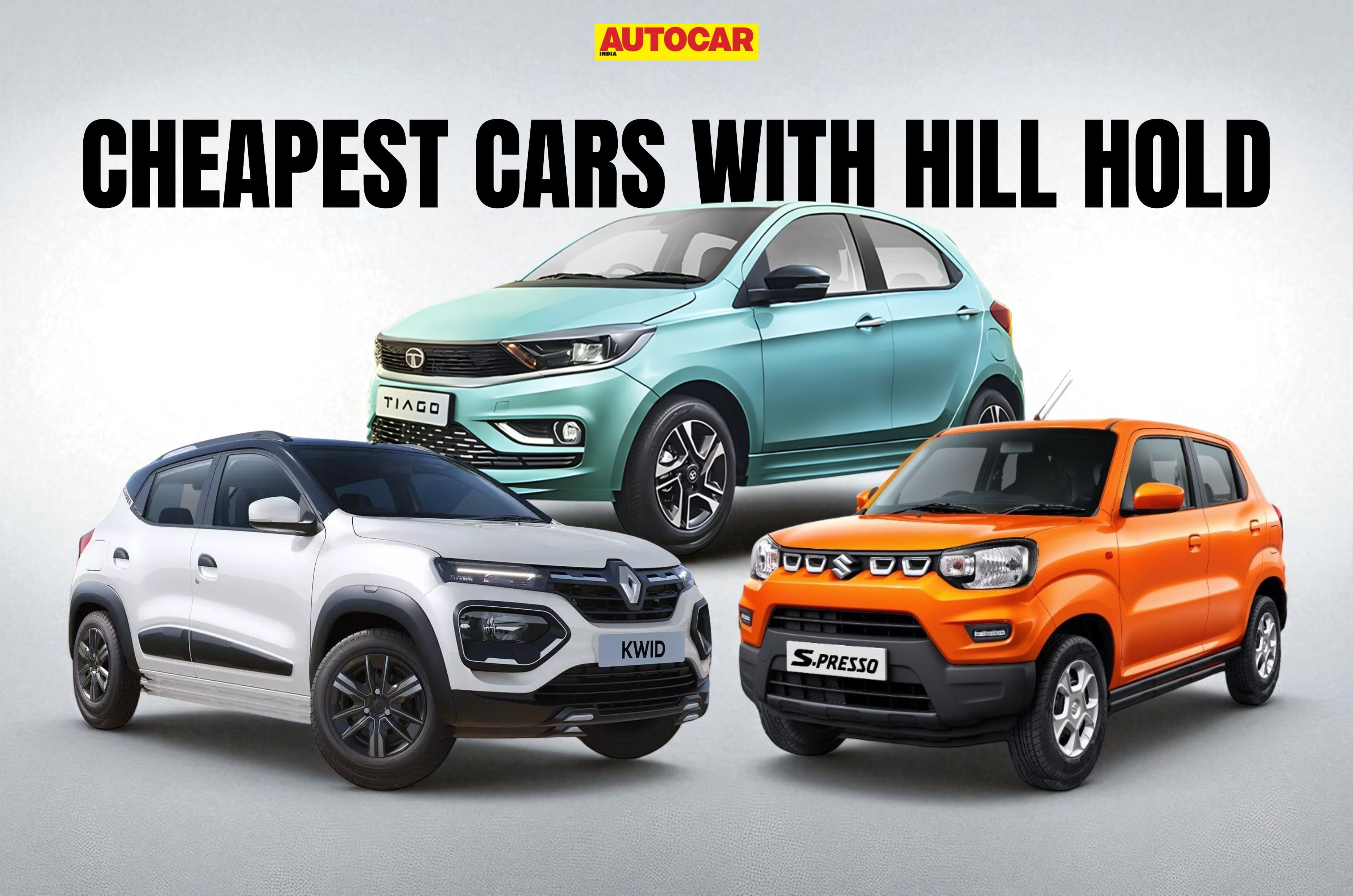 Top 5 most affordable cars with hill hold feature
