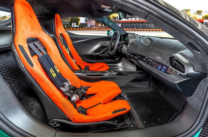 Ferrari 296 Speciale interior 