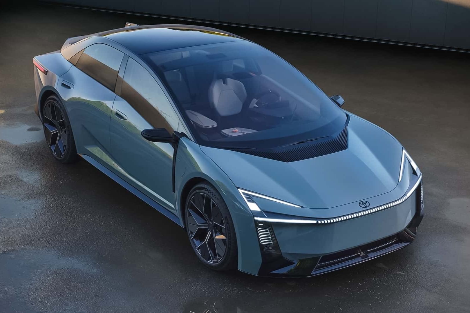 new toyota corolla concept in studio