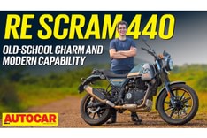 Royal Enfield Scram 440 video review
