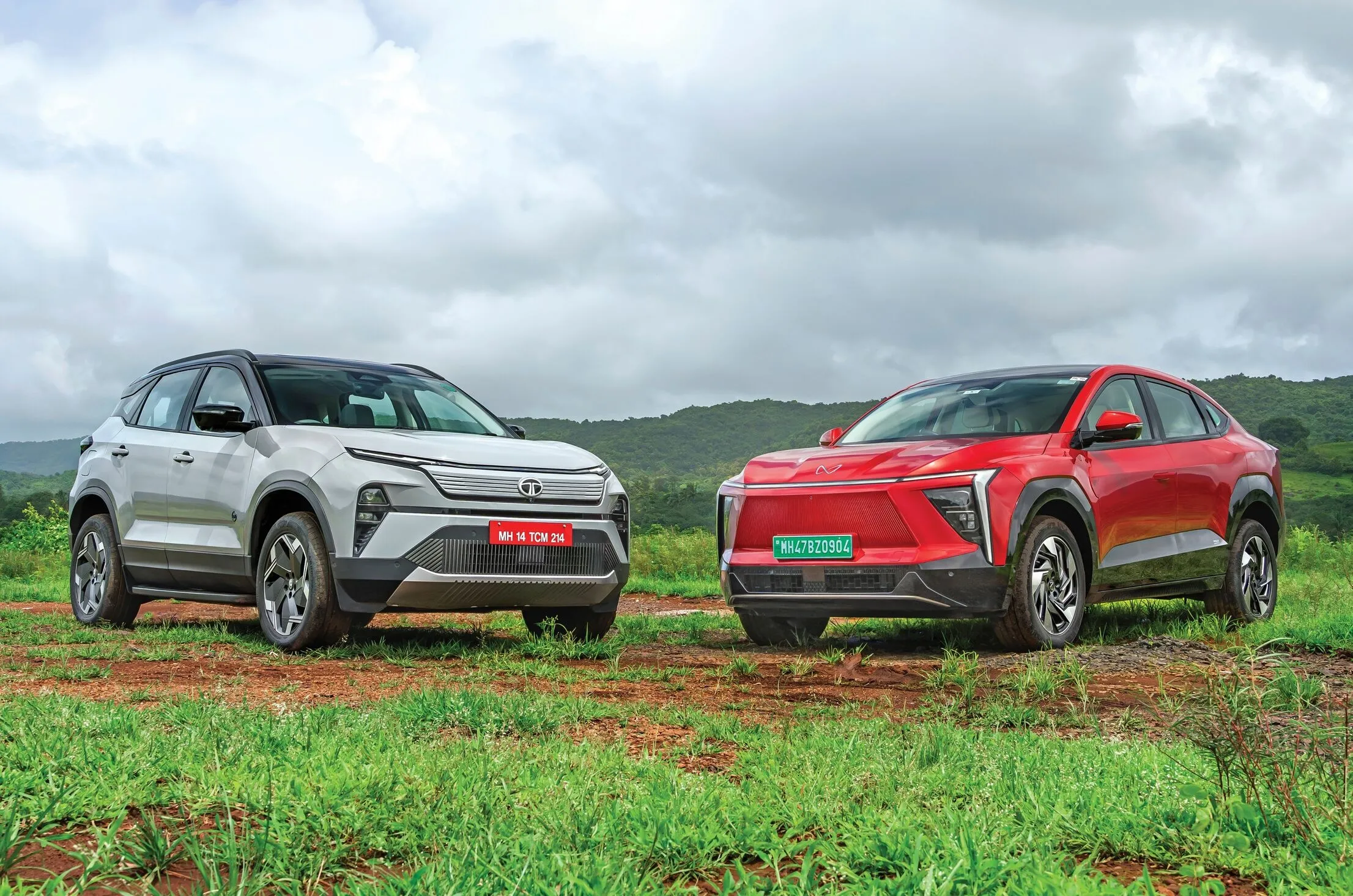 Tata Harrier EV vs Mahindra XEV 9e road test comparison