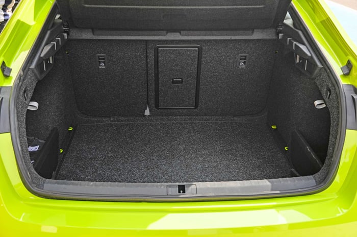 Skoda Octavia RS boot space 