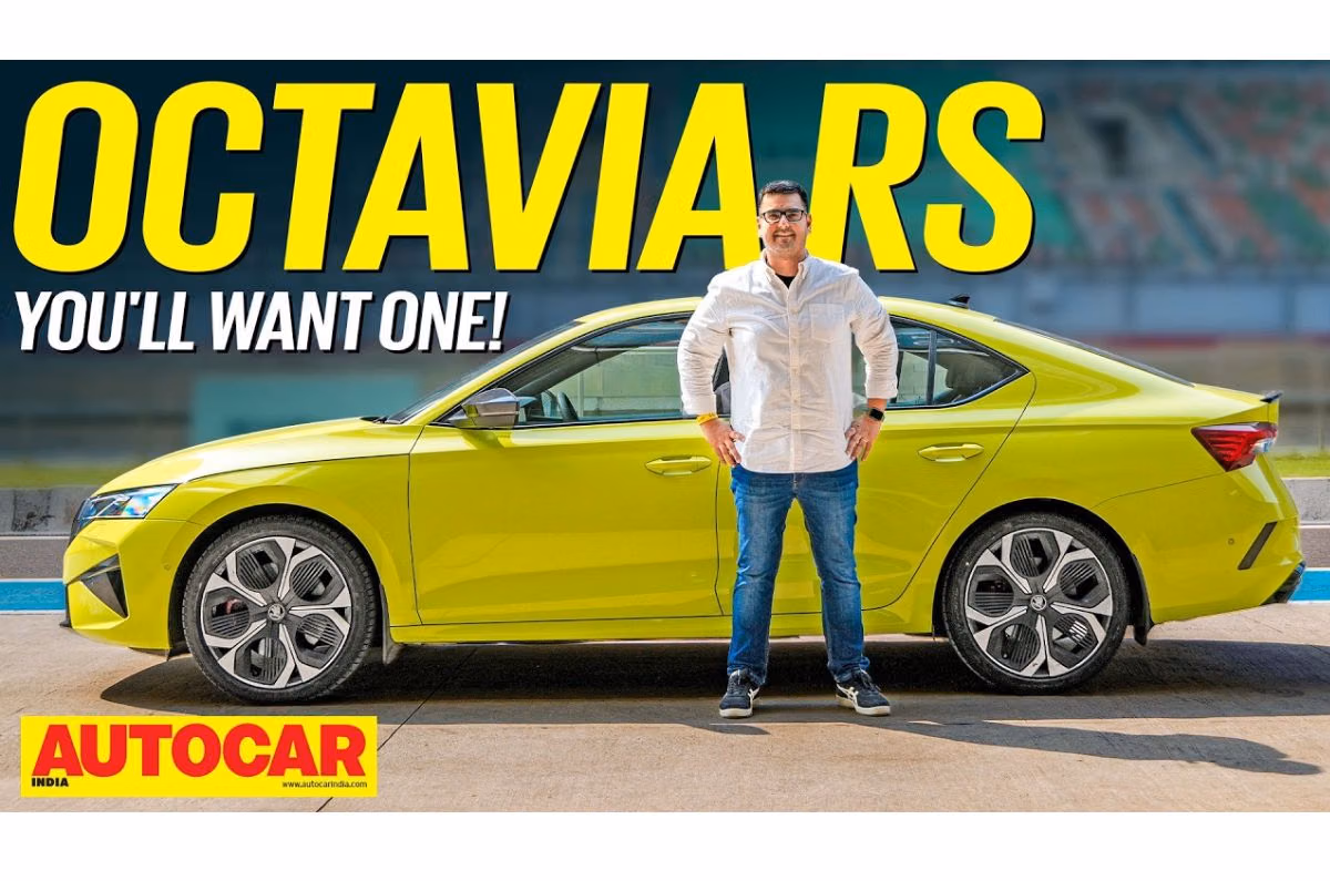 2025 Skoda Octavia RS track review video