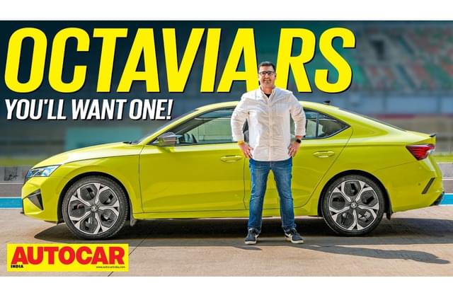 2025 Skoda Octavia RS track review video  