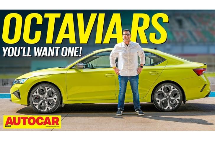 2025 Skoda Octavia RS track review video  
