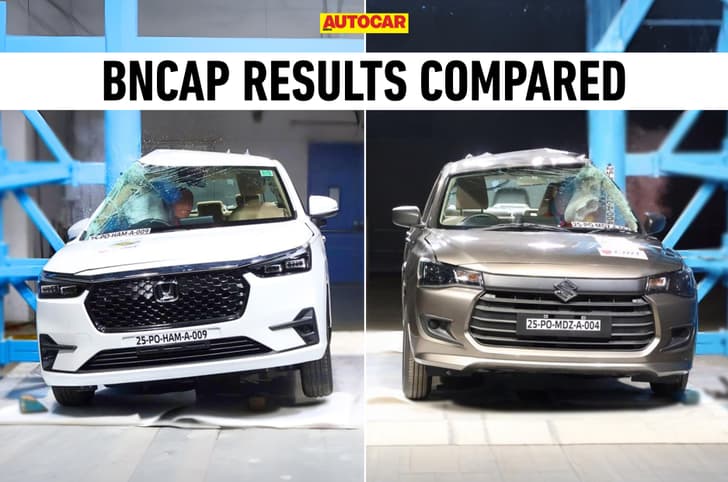 Honda Amaze vs Maruti Suzuki Dzire: Bharat NCAP results compared