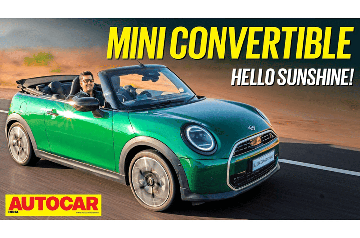 Mini Cooper convertible
