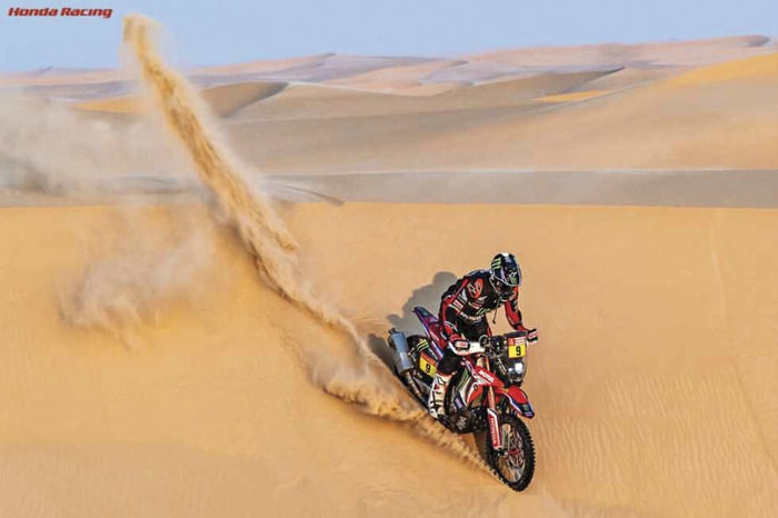 Defending Dakar champion Tobey Price put up a valiant fight  but finished 3rd.