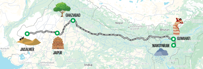 Volvo C40 Recharge V/S The Elements