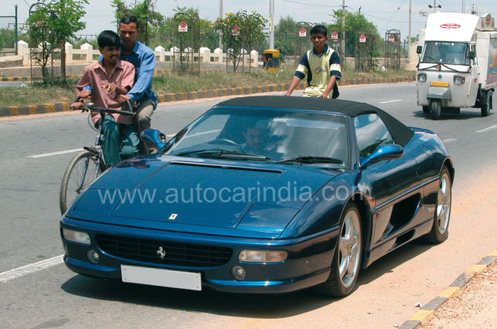 Ferraris in India: Back in the day