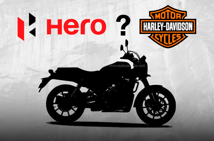 Harley X440 or Hero Mavrick 440 composite image. Harley X440 price, Hero Mavrick 440 India launch, design.