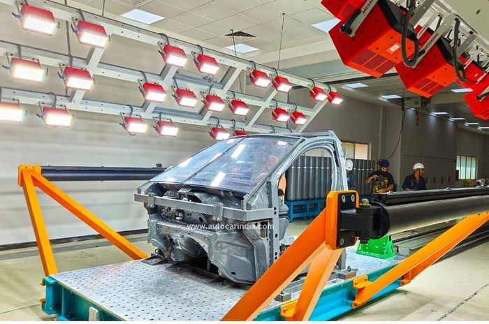 Behind the scenes at Tata Motors' crash test facility