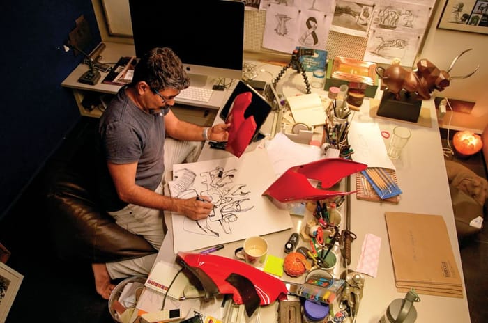 From part to art, John Abraham’s automobile art