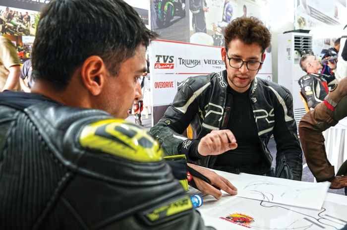 California Superbike School experience aboard a KTM RC 390